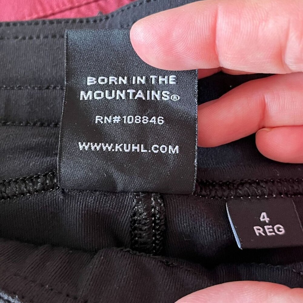Kuhl Born in the Mountains Gray Hiking Outdoor Travel Cargo Pants Size 4 Women’s - Picture 8 of 10